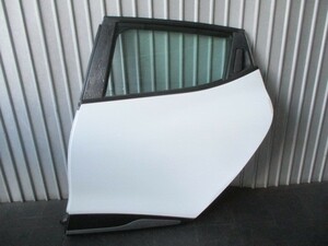 3710 Renault Lutecia ABA- RH4B VF15RL white first year H28/5 left rear door passenger's seat hinge attaching * gome private person he. delivery un- possible 