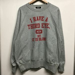 [UNDERCOVER undercover ]UC2B4801-4 sweat 2 cotton gray 22AW 2301oki