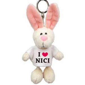 NICI ニキ キーリング ラビット I LOVE NICI Ｔシャツ うさぎ ぬいぐるみ 完売品