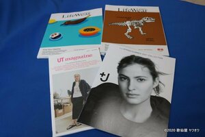 Life Wear magazine 2冊　+J　UT magazine 冊子　ユニクロ　UNIQLO ジル・サンダー　非売品　新品 未使用 