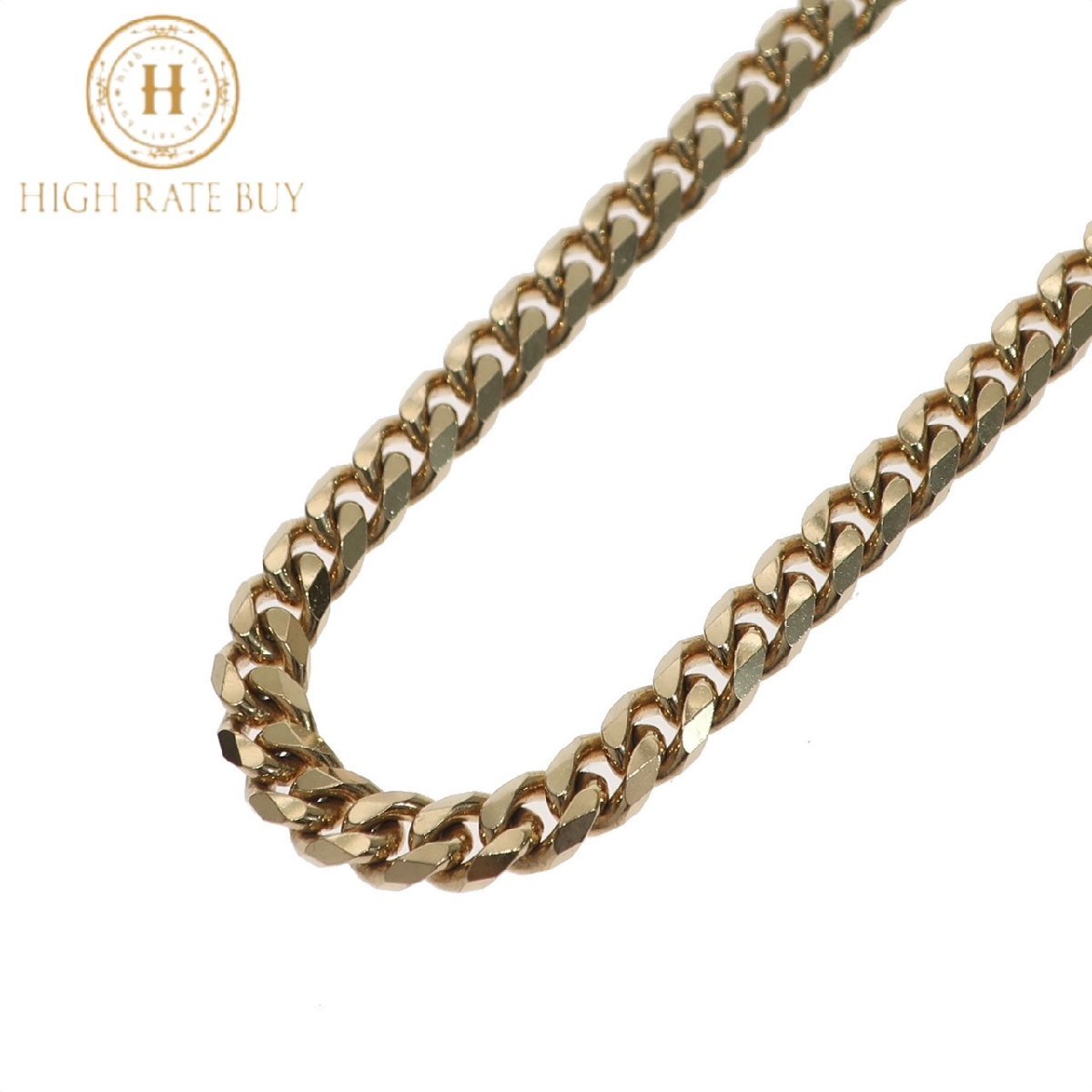 誠実 jewelry ジュエリー 喜平 8面シングル 50センチ ネックレス K18 ...