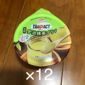 タンパクト 宇治抹茶プリン 140g×12個の画像1