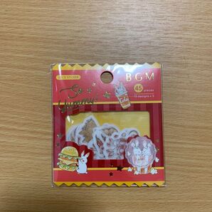 BGMフレークシール フード ウサギ