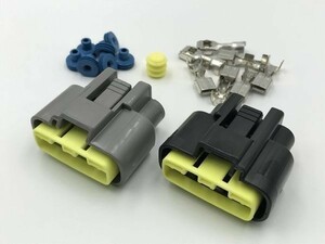 【新電元 レギュレーター カプラー セット】送料無料 ■日本製■ 古河工業製 純正コネクター MOSFET 検索用) 350SS GPZ ZXR ZZR ZRX