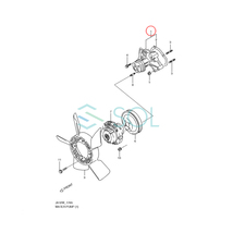 スズキ ジムニー(JA11C JA11V JA12W) ウォーターポンプ ガスケット付 17400-83841 17400-83840 出荷締切18時_画像6