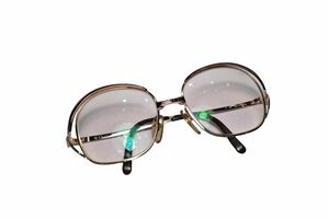  superior article VINTAGE[Christian Dior/ Christian Dior ] side Logo full rim round type sunglasses Vintage Old glasses 