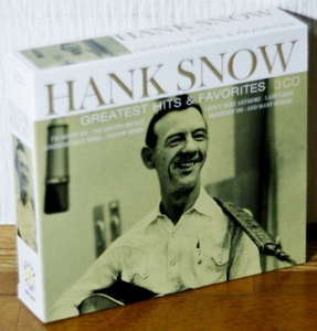 廃盤3CD♪ハンク・スノウ/Greatest Hits & Favorites★カントリー Hank Snow