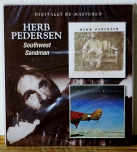 新品♪ハーブ・ペダーセン/リマスター2in1★SOUTHWEST/SANDMAN★SSW 米ウエストコースト LARRY CARLTON.DAVID LINDLEY.RUSS KUNKEL参加　