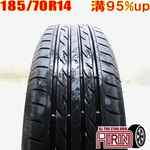 中古タイヤ 185/70R14 サマータイヤ BRIDGESTONE NEXTRY 1本 単品 アリオン アレックス カローラアクシオ プレミオ フリード 中古 14インチ