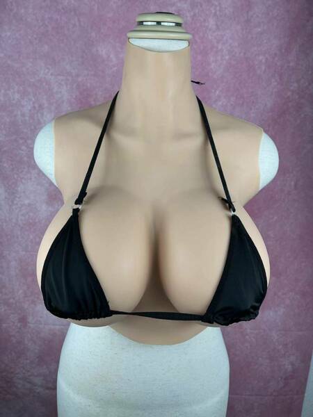 【大人気※再入荷】新品! Gカップ シリコンバスト 偽乳 女装 コスプレ 変身 人工乳房 変装用 オッパイ 男の娘 抜群の弾力性④