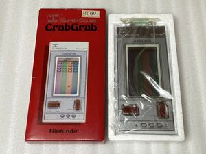 即決 Nintendo 任天堂 ゲームウォッチ Crab Grab クラブグラブ GAME&WATCH SUPER COLOR 当時物 デッドストック LSI 未使用品 希少 絶版