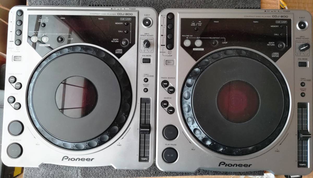 Pioneer CDJ-800×2台 動作確認済み　送料込み　CDJ DJ機器 楽器/器材 おもちゃ・ホビー・グッズ 高品質