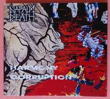 NAPALM DEATH-HARMONY CORRUPTION + Live at ICA London.29th June 1990 CD リマスター TERRORIZER UNSEEN TERROR RIGHTEOUS PIGS ENT DOOM_画像1