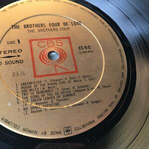 221226●The Brothers Four - De Luxe/XS-9-C/ブラザース・フォア/1966年/12inch LP アナログ盤の画像4