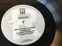 2312●Meshe - Love To Love You Baby/Thugged Out/RPROLP0871/Instrumental Accapella/12inch LP アナログ盤_画像5