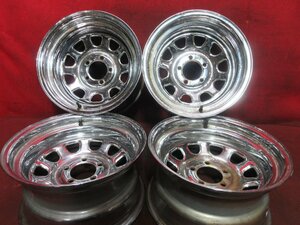 ホイール 4本 15×8J 5穴 PCD 114.3 +5 ハブ径 84◆5004H-Q2