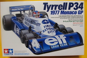 タミヤ「1/20 タイレル P34 1977　モナコグランプリ」新品