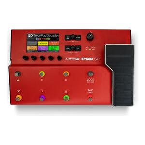 LINE6 POD Go Limited Edition Red ライン6 マルチエフェクター ギター・プロセッサー 限定モデル