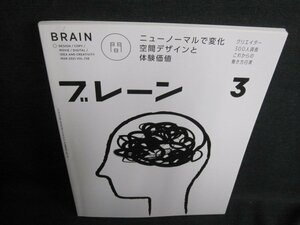 BRAIN　2021.3　空間デザインと体験価値　日焼け有/GEZF