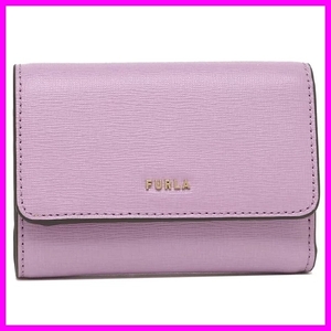 【フルラ FURLA 】 BABYLON　パープル レディース 3つ折り財布　PCZ0UNO B30 1339S F