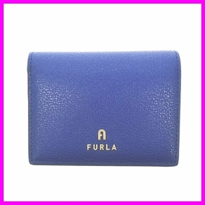 【フルラ FURLA 】マグノリア レディース　ブルー 2つ折り財布 WP00204 AX0732 1312S F