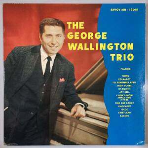 [廃盤 RVG] GEORGE WALLINGTON - TRIO / SAVOY / MG12081 / Gerry Mulligan / Max Roach / Brew Moore / Kai Winding