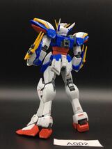 即決 同梱可 A002 RG 1/144 ウイング ガンダム EW ガンプラ 完成品 ジャンク_画像3