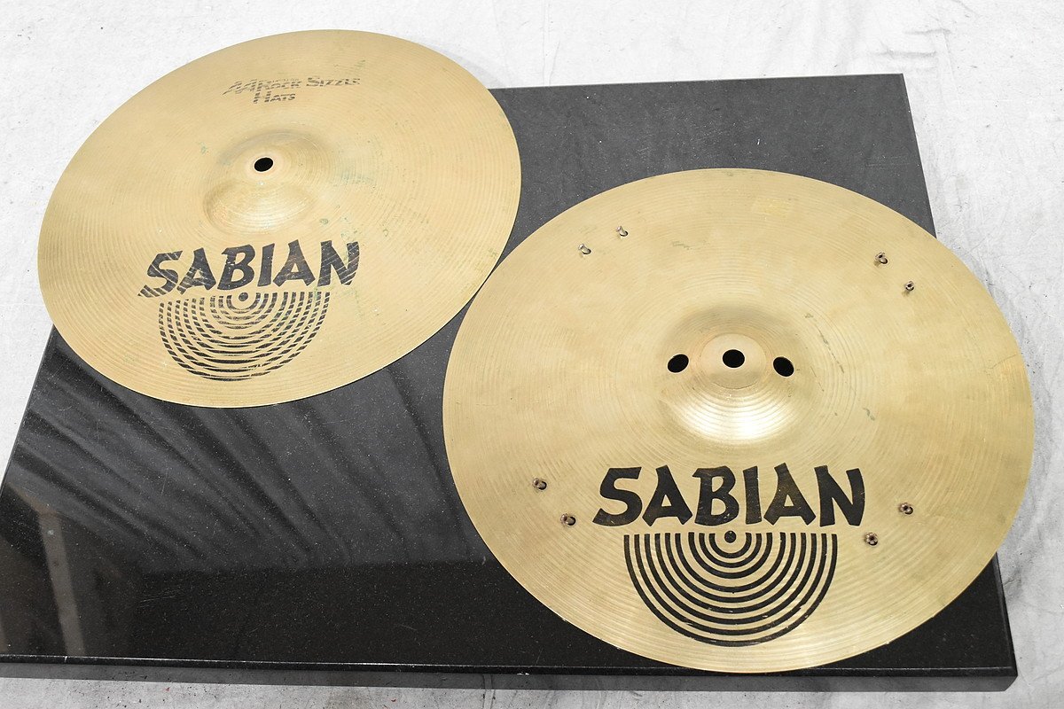 シリアルシール付 セイビアン AA シズルハッツ 14インチ SABIAN レア