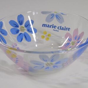 [IM] 未使用 マリ・クレール  平皿・デザートボウルセット marie・claire マリクレール PARIS ガラス皿 ガラスウエアの画像6