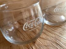 DRINK◆Coca-Cola コカコーラ◆グラス 2個セット レアモデル 希少_画像3