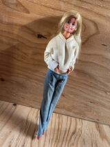 1966年◆バービー 人形 Barbie◆タカラ ヴィンテージ デニム セーター_画像3