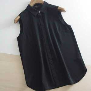  spring summer *Demi-Luxe* Beams no sleeve blouse 36! black anonymity delivery 