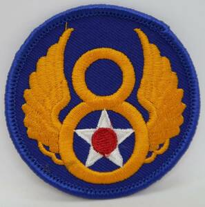 アメリカ陸軍部隊章 アメリカ陸軍航空軍/第8空軍 WW2 USAAF 8th Air Force 8AF