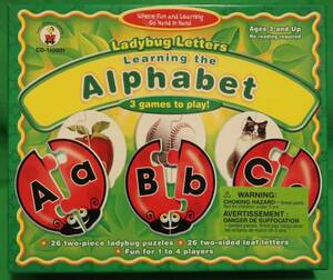 Carson-Dellosa Publishing Ladybug Letters Learning the Alpabet CD-140001