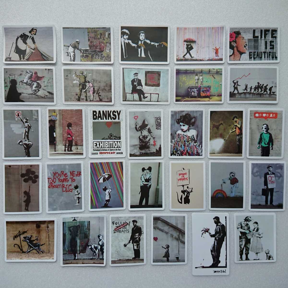 ヤフオク! -(バンクシー)banksy(ステッカー)の中古品・新品・未使用品一覧