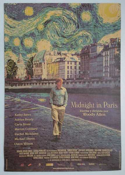 Midnight in Paris ミッドナイト・イン・パリ ポスター