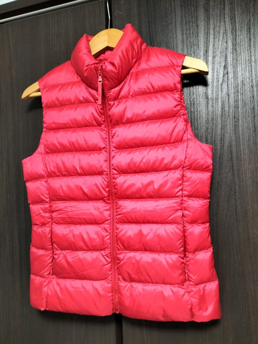新品 ピレネックス ダウンベスト HWS004 ブラウン ライス 36サイズ