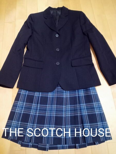 価格交渉可能☆THE SCOTCH HOUSE 美品 卒業式 L フォーマル 女の子 キッズ