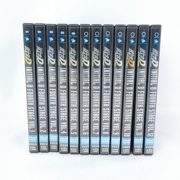 頭文字D DVD フォースステージ 全12巻セット イニシャルD FOURTH STAGE 
