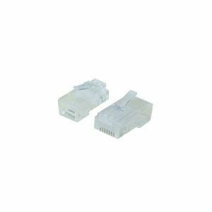 （まとめ）変換名人 LANプラグ（RJ45 CAT6） RJ45-C6【×5セット】