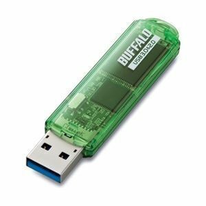 バッファロー USB3.0対応 USBメモリー スタンダードモデル 16GB グリーン RUF3-C16GA-GR