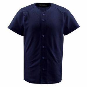 デサント（DESCENTE） ジュニアフルオープンシャツ （野球） JDB1010 ネイビー 130
