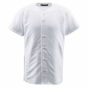 デサント（DESCENTE） フルオープンシャツ （野球） DB1010 Sホワイト M