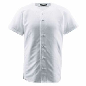デサント（DESCENTE） ジュニアフルオープンシャツ （野球） JDB1010 Sホワイト 160