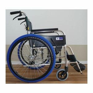 ( summarize )..*.?.*.. wheelchair for small articles wheel socks middle blue [×2 set ]