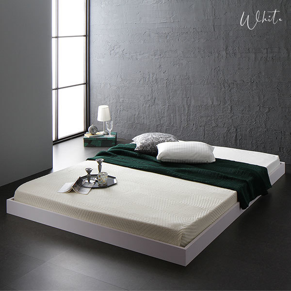 JChere雅虎拍卖代购：ベッド 低床 ロータイプ すのこ 木製 コンパクト