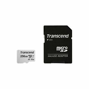 トランセンドジャパン 256GB microSDXCカード w/adapter UHS-I U3 A1 TS256GUSD300S-A