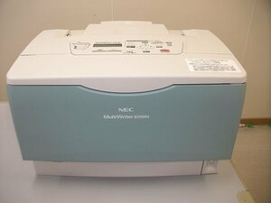 * Junk / used laser printer / NEC MultiWriter 8250N / automatic both sides printing correspondence / toner none *