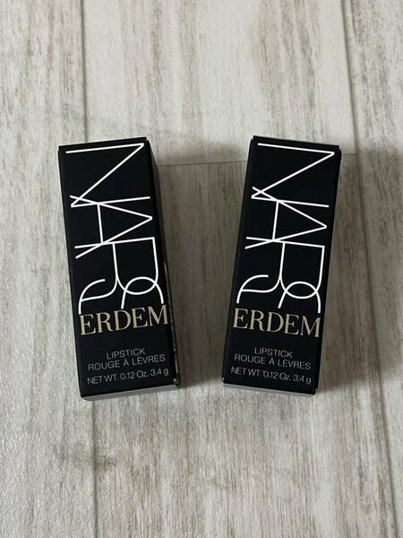 NARS ナーズ　 ERDEM アーデム　コラボ 口紅　２本セット　リップスティック　9411 9414 未使用