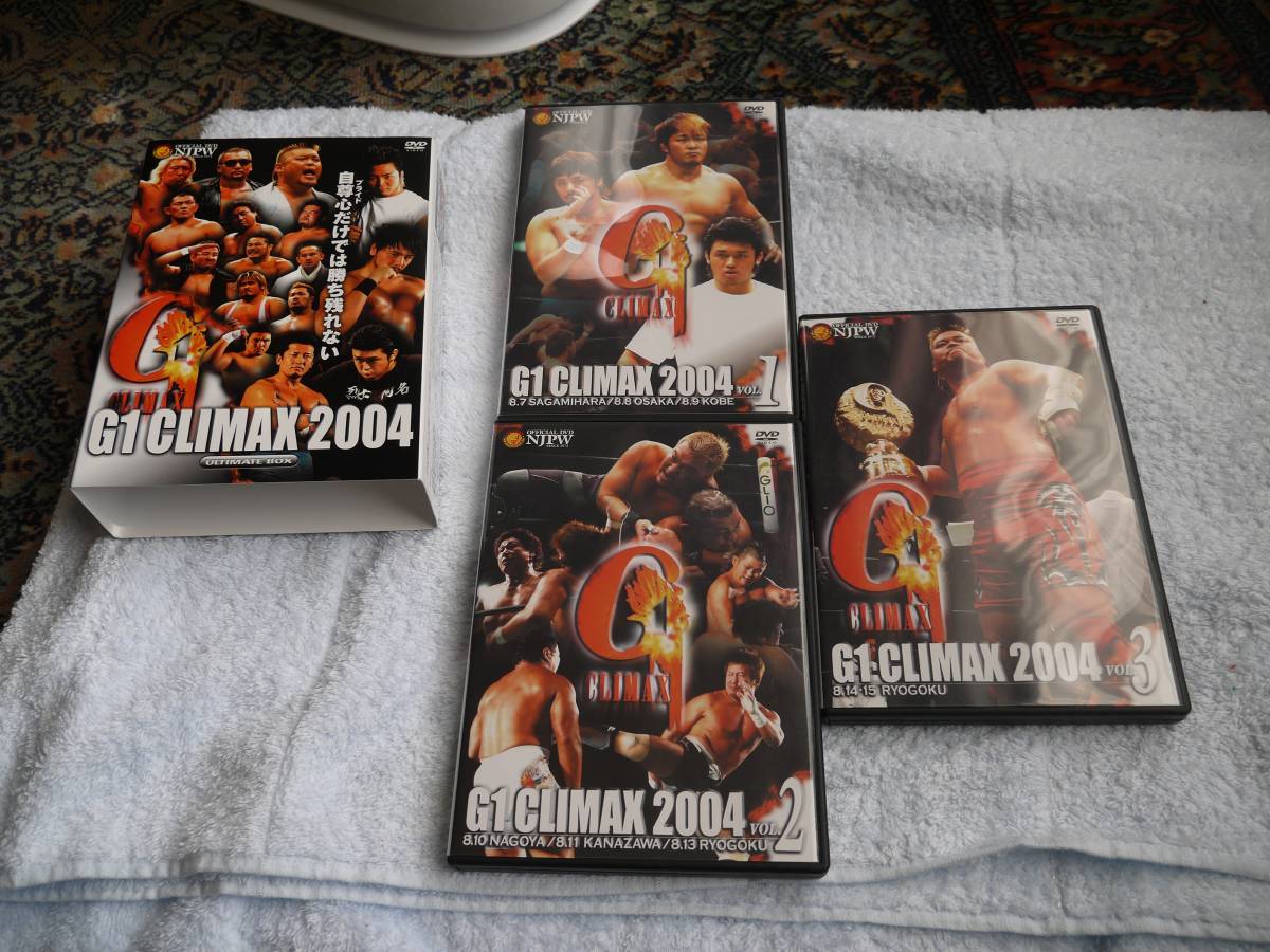 春早割 新日本プロレスのḠ1クライマックスのビデオ16本セット